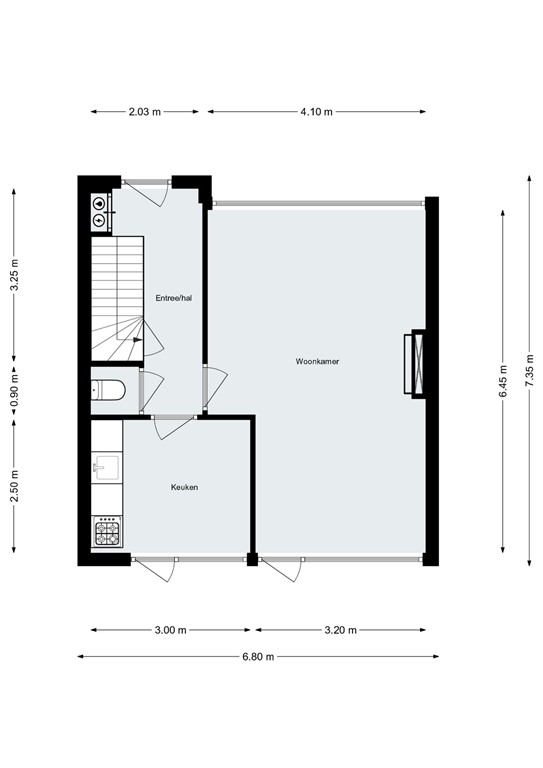mediumsize floorplan